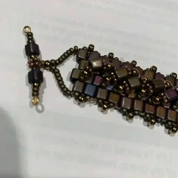 Vintage beaded bracelet, source unknown - Picture 5 of 12